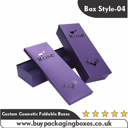 Custom Cosmetic Foldable Boxes