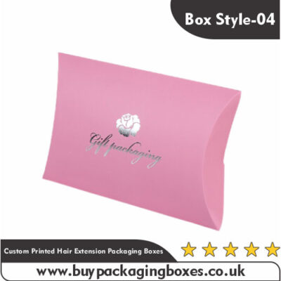 Custom Hair Extension Packaging Boxes