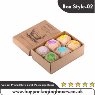 Custom Printed Bath Bomb Packaging Boxes