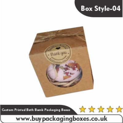 Custom Printed Bath Bomb Packaging Boxes