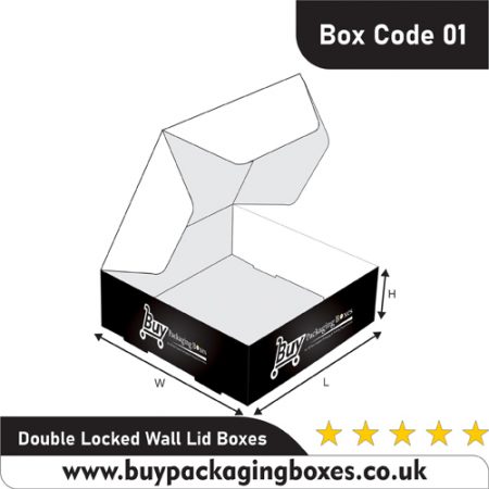 Double Locked Wall Lid Boxes