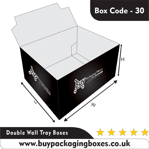 Double Wall Tray Boxes Wholesale