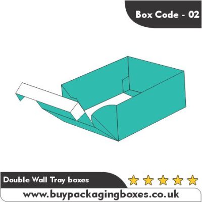 Double Wall Tray Packaging | Buy Packaging Boxes