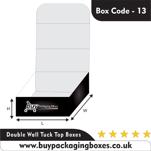 Double Wall Tuck Top Packaging Boxes