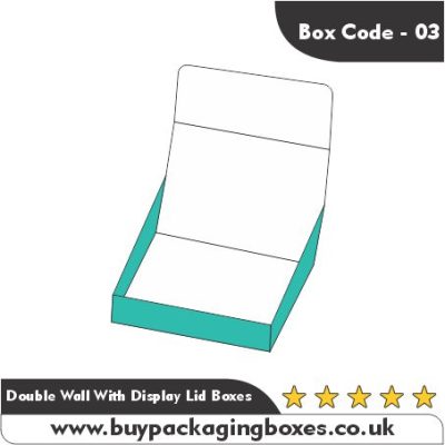 Double Wall With Display Lid Packaging Boxes