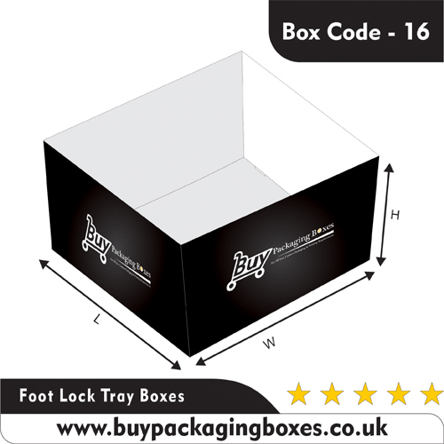 Foot Lock Tray Boxes Wholesale