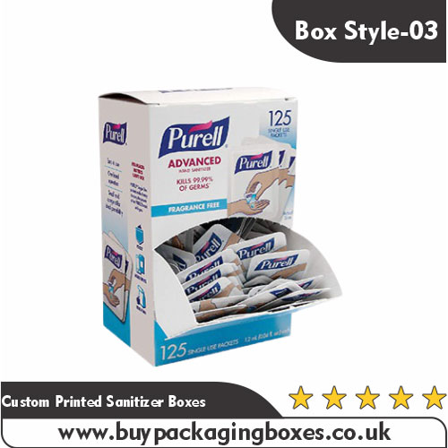 Custom Printed Sanitizer Boxes