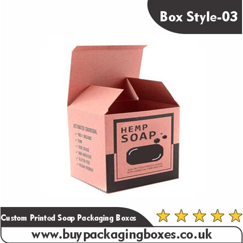 Custom Printed Soap Packaging Boxes