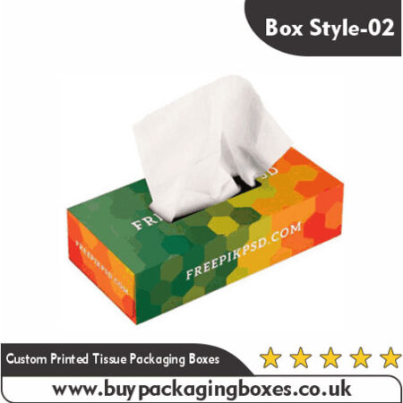 Custom Printed Tissue Packaging Boxes