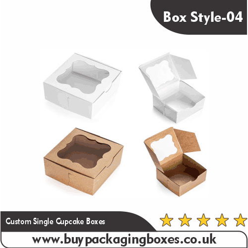 Custom Single Cupcake Boxes