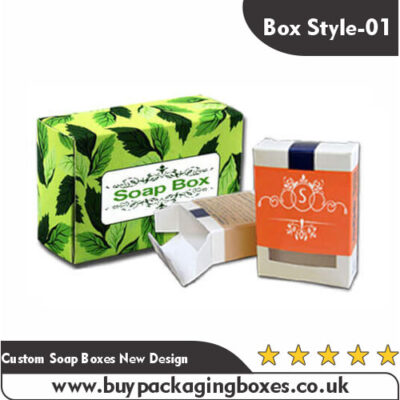 Custom Soap Boxes New Design