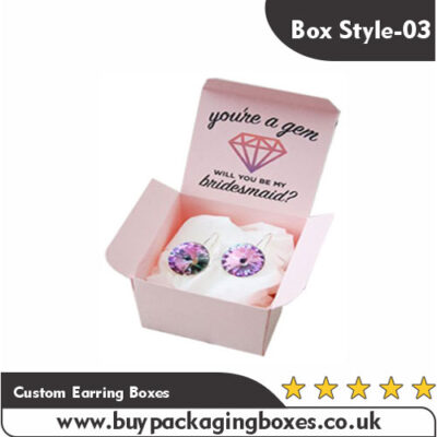 Custom Earring Boxes