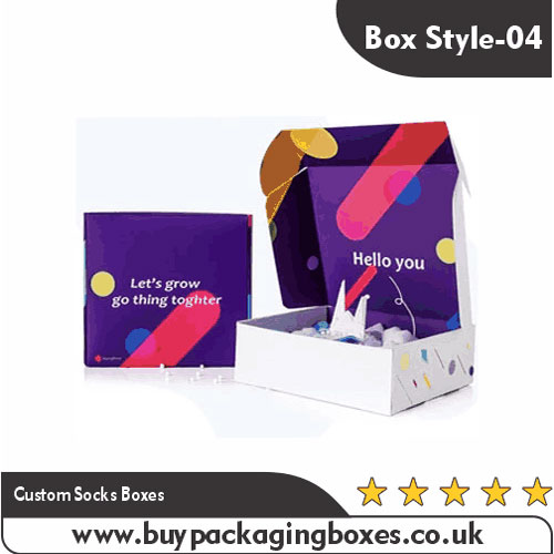 Custom Socks Boxes