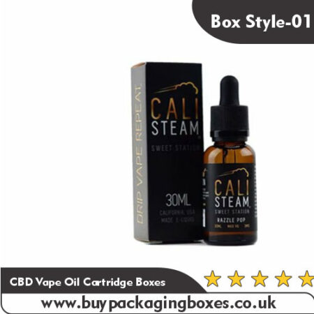 CBD Vape Oil Cartridge Boxes