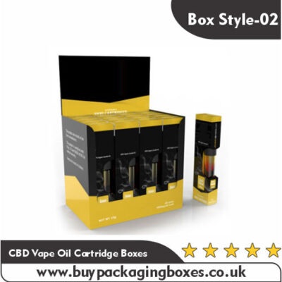 CBD Vape Oil Cartridge Boxes