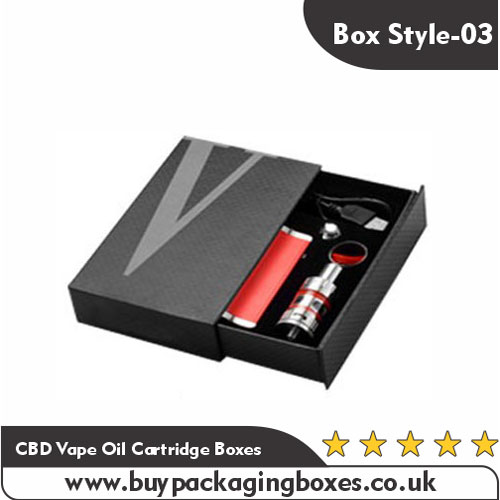 CBD Vape Oil Cartridge Boxes