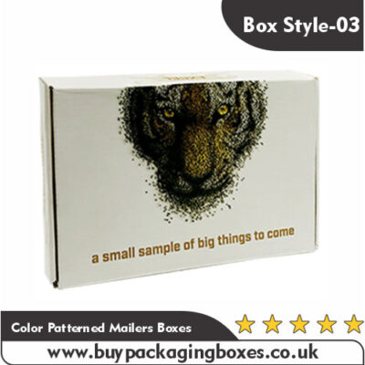 Color Patterned Mailers Boxes