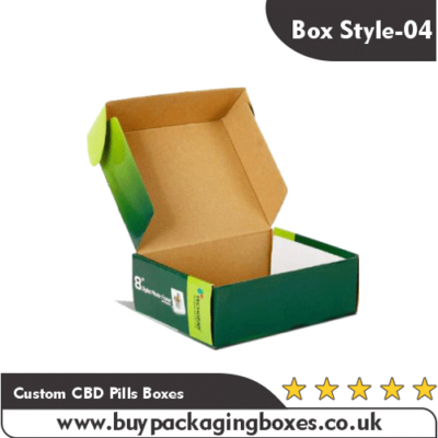 Custom CBD Pills Boxes