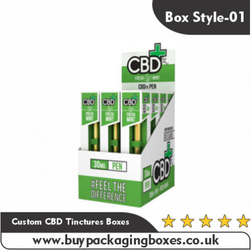 Custom CBD Tinctures Boxes