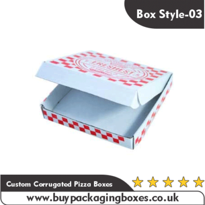 Custom Corrugated Pizza Boxes