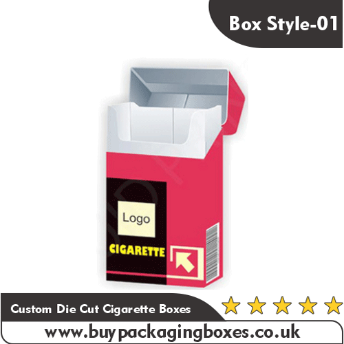 Custom Die Cut Cigarette Boxes