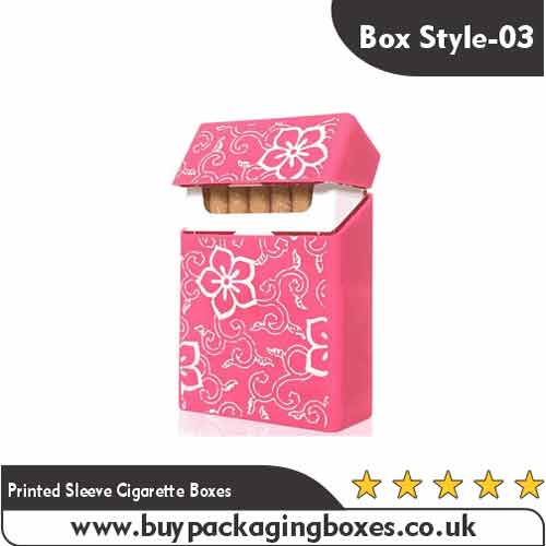Printed Sleeve Cigarette Boxes