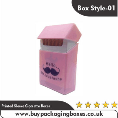 Printed Sleeve Cigarette Boxes