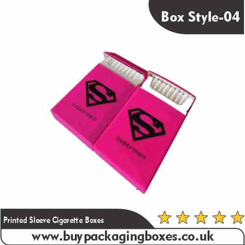 Printed Sleeve Cigarette Boxes