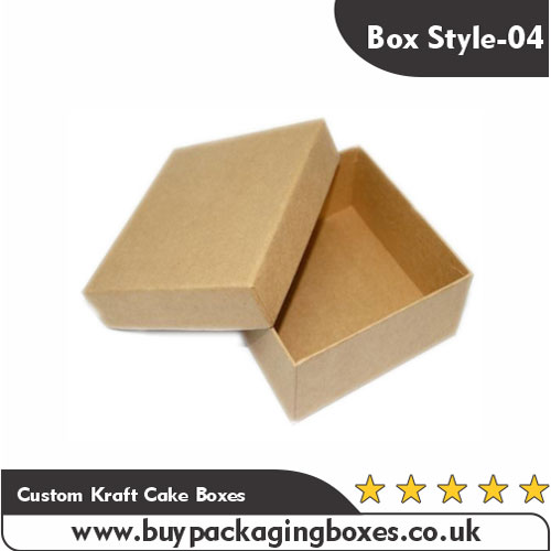 Custom Kraft Cake Boxes