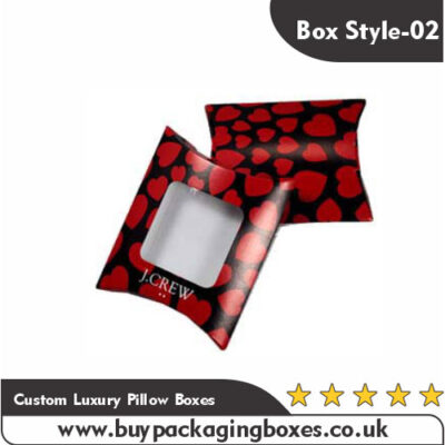 Custom Luxury Pillow Boxes