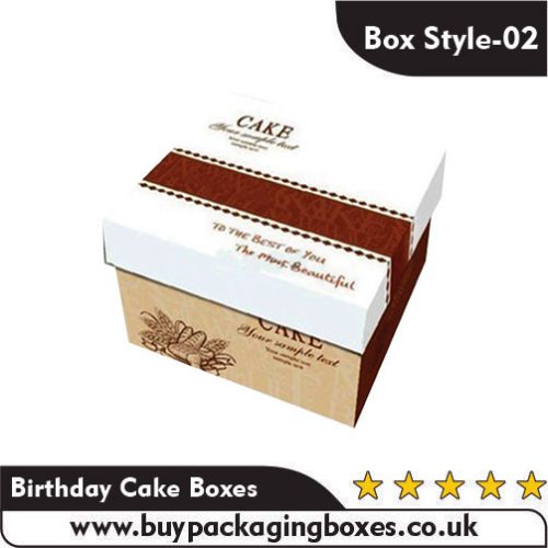 Custom Birthday Cake Boxes