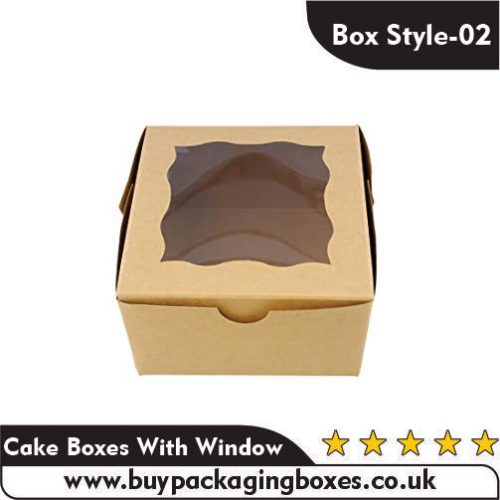 Cake Boxes With Window