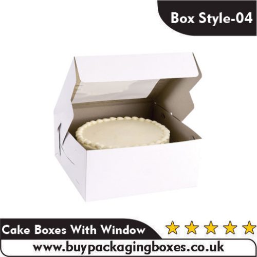 Cake Boxes With Window