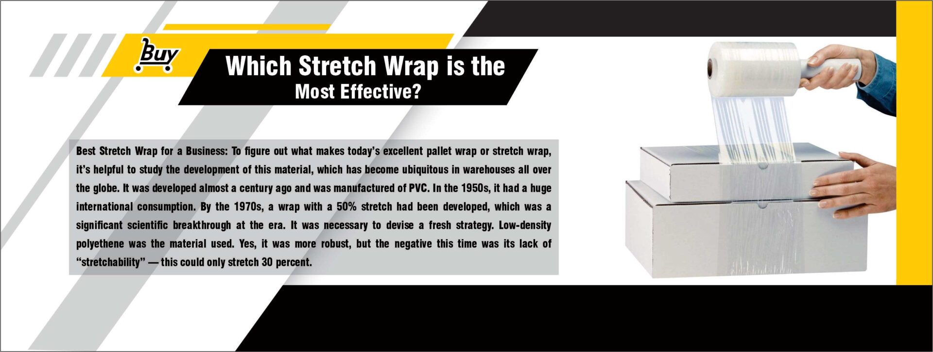Stretch Wrap Usage & Buying Guide