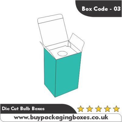 Custom Printed Die Cut Bulb | Buy Packaging Boxes