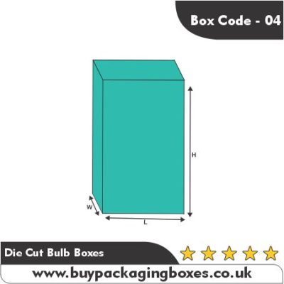 Die Cut Bulb Packaging Boxes