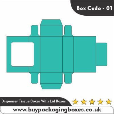 Dispenser Tissue Boxes With Lid Boxes