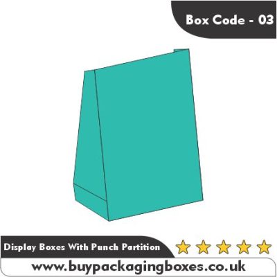 Display Boxes With Punch Partition Wholesale