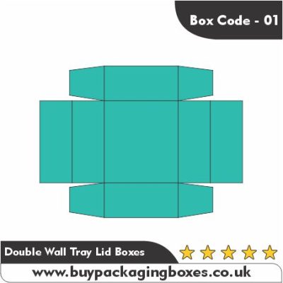 Double Wall Tray Lid Boxes