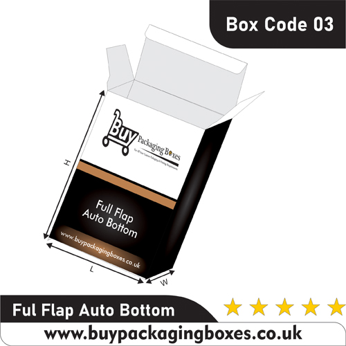 Full Flap Auto Bottom Boxes Wholesale