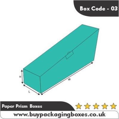 Paper Prism Packaging Boxes