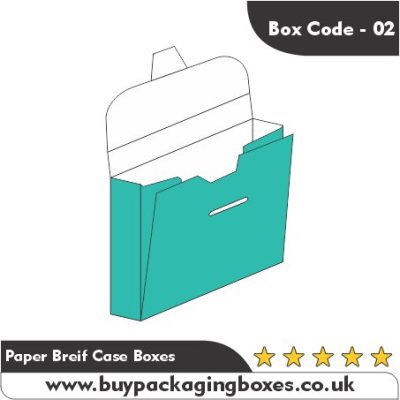 Printed Paper Breif Case boxes