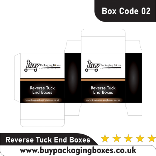 Reverse Tuck End Boxes Template