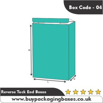 Reverse Tuck End Packaging | Buy Packaging Boxes