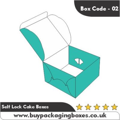 Self Lock Cake Boxes Wholesale