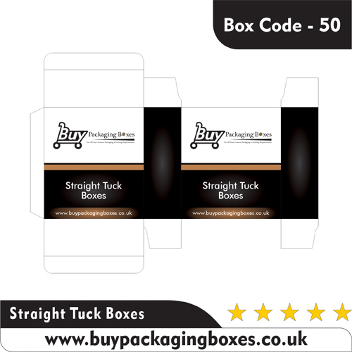 Straight Tuck Boxes Template