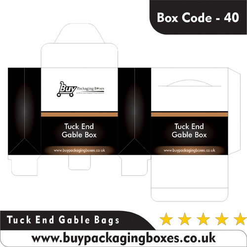 Tuck End Gable Bags Template