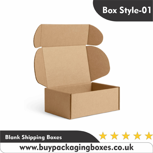 Blank Shipping Boxes
