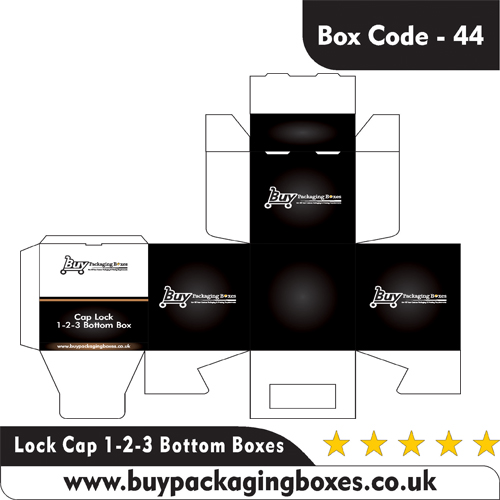 Lock Cap 1-2-3 Bottom Boxes Template