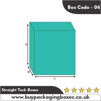 Printed Straight Tuck Boxes